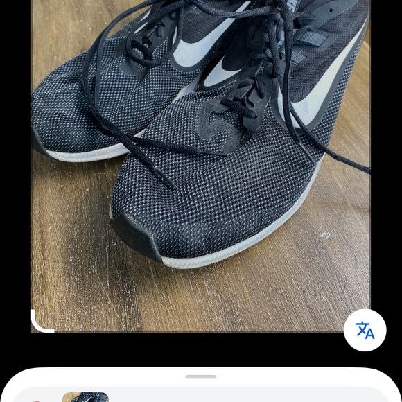 Nike Black and White Athletic Sneakers Men’s Size 15 main image 4